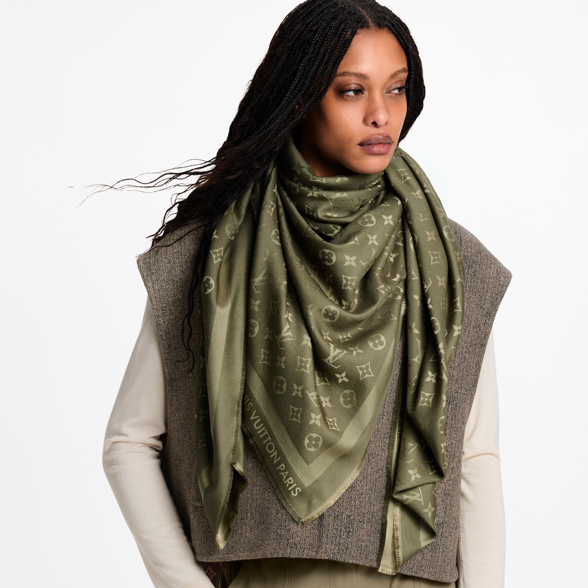 Monogram Classic Shawl - Luxury Shawls - Accessories | Women